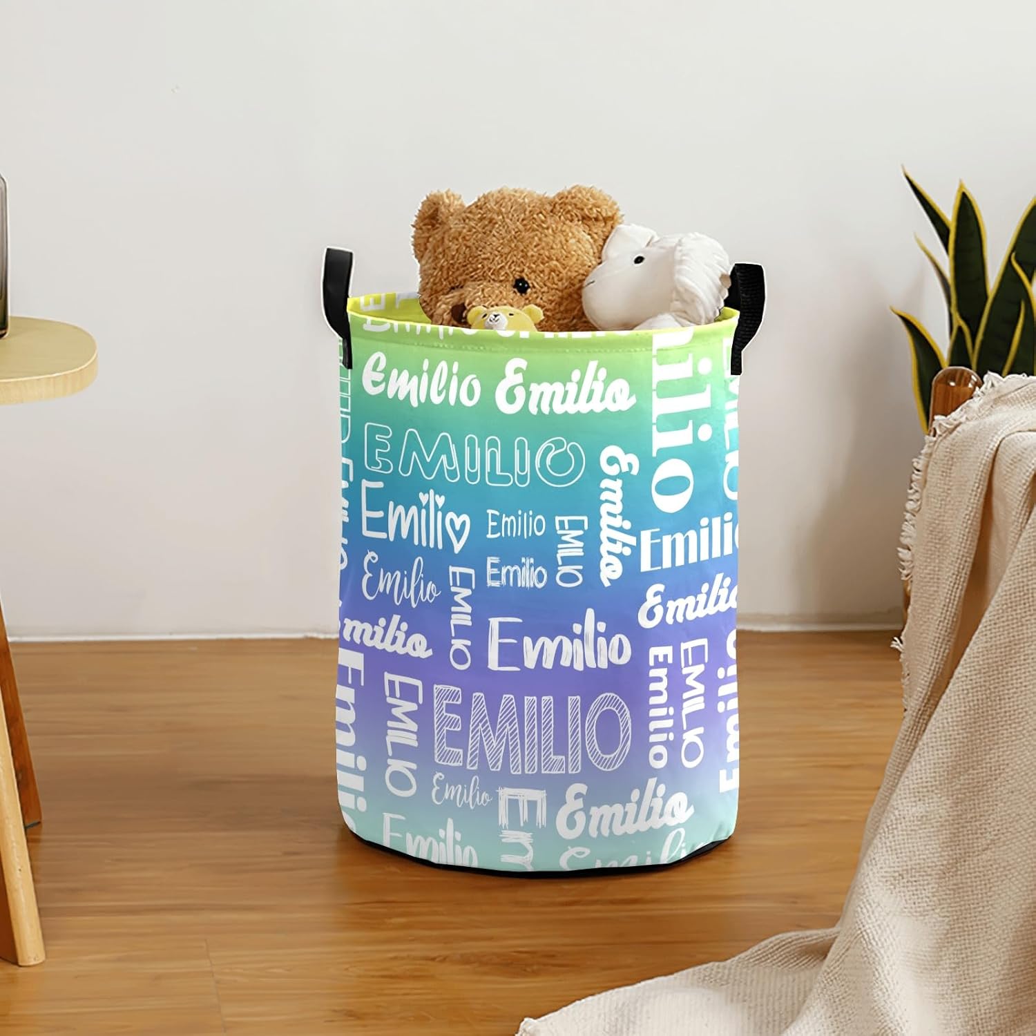 Dr TOUGH Personalized Laundry Hamper with Waterproof Oxford Cloth