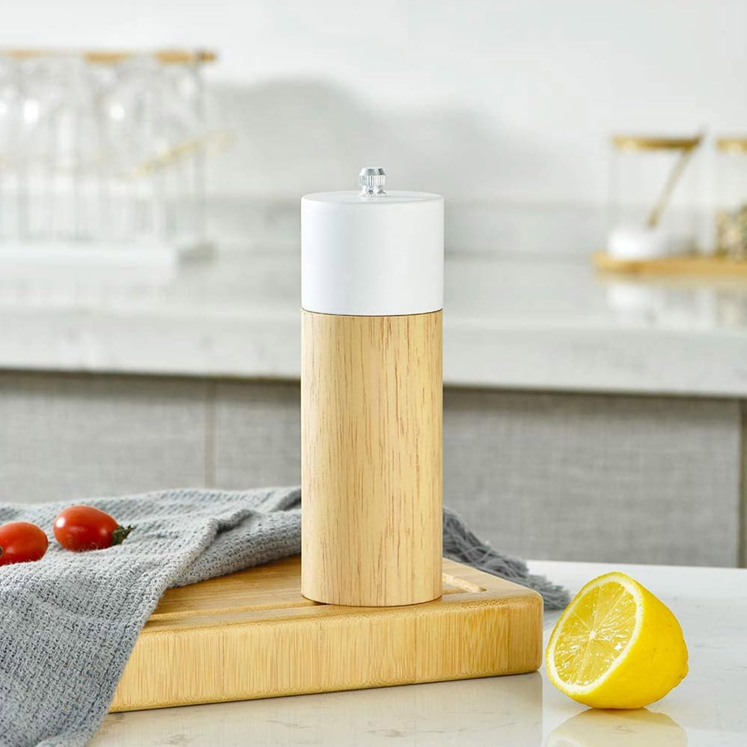 Ricicart Pepper Salt Mill Set Adjustable Coarseness