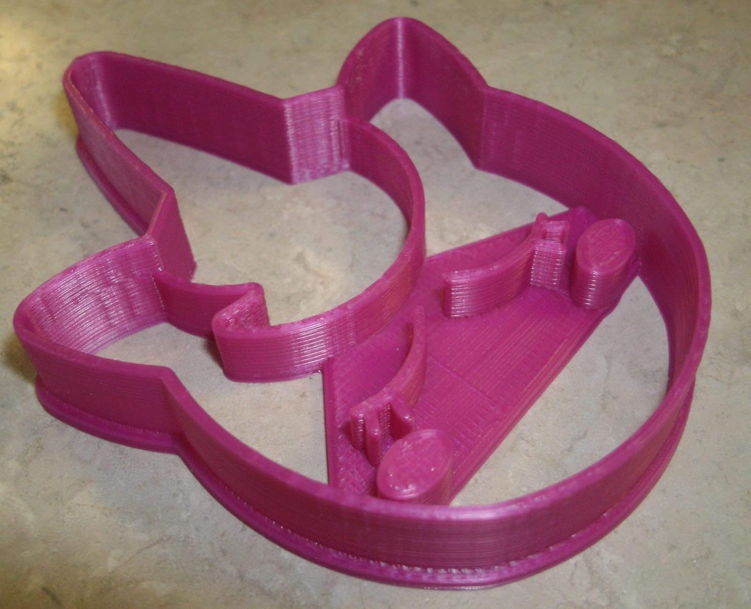 Unicorn Face Cookie Cutter - USA Made Food Safe