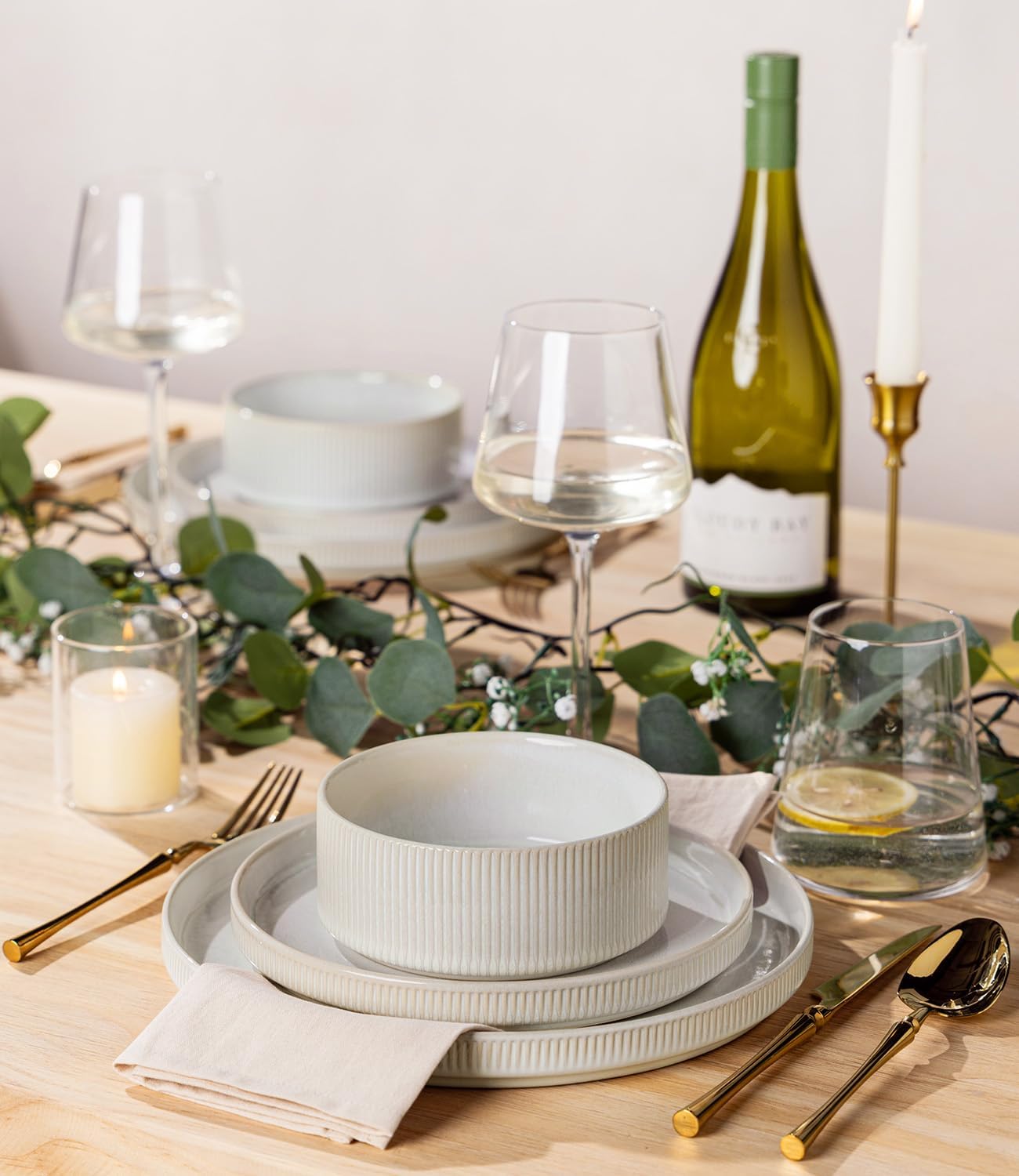 TheTerra Ceramic Dinnerware Set for 6