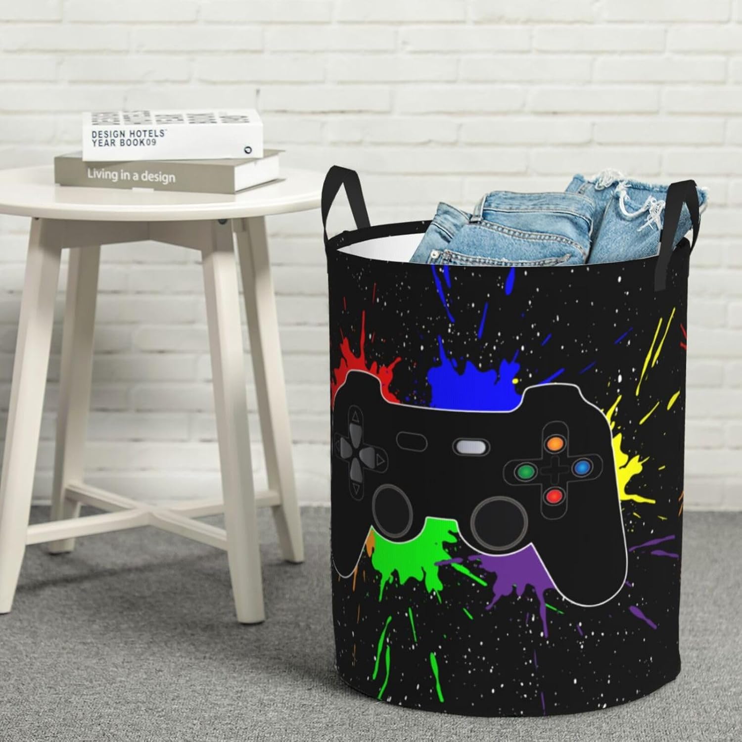 Gbuzozie Gaming Joystick Laundry Hamper 62L