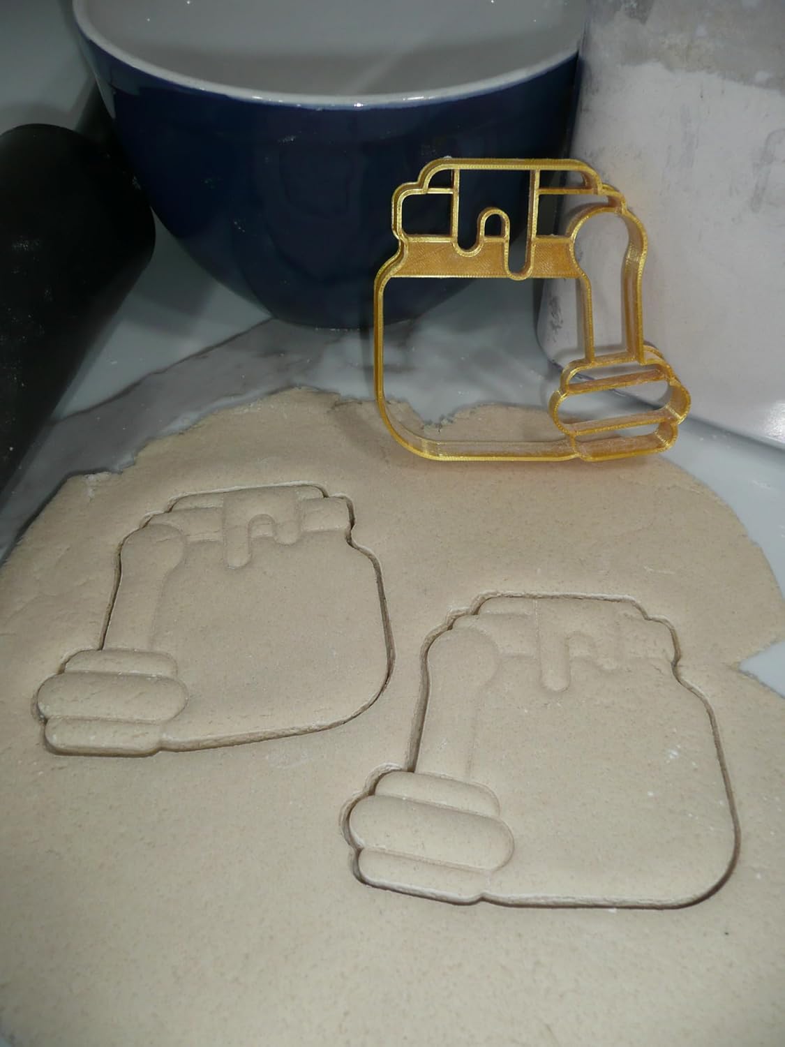Honey Jar Cookie Cutter with Dipper - USA Made