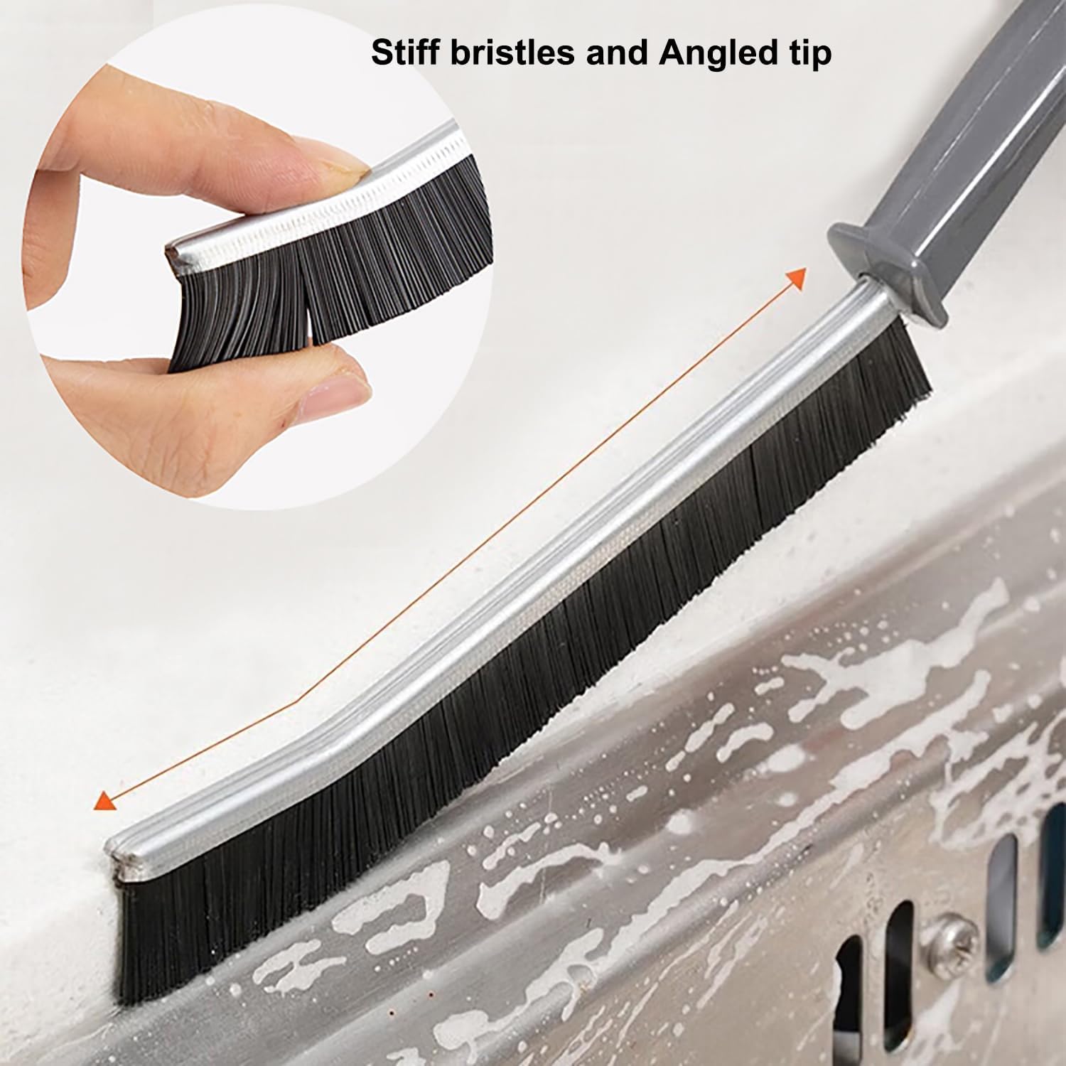 3PCS Gap Cleaning Brush for Kitchen Sink Bathroom Tile Grout 1