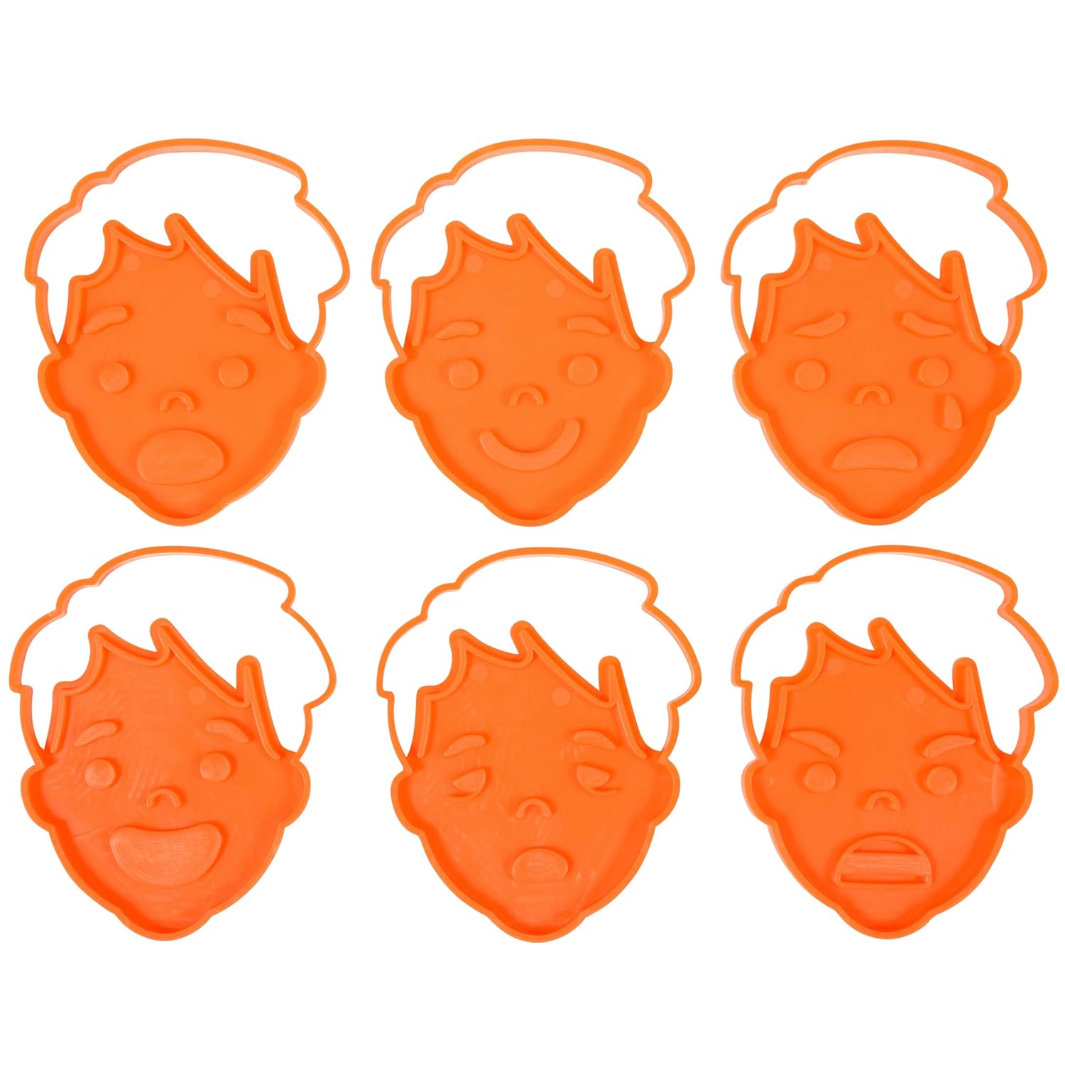 READY 2 LEARN Dough Cutters Emotions Set of 6