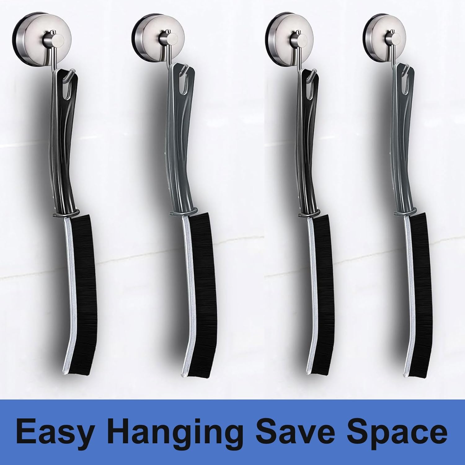 Ttspring Hard Bristle Crevice Cleaning Brush