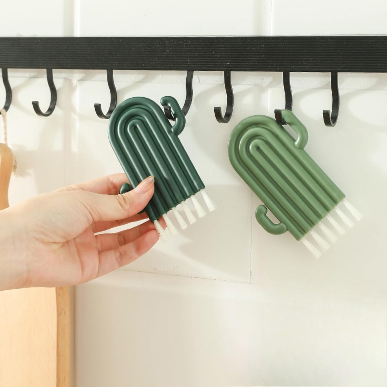 Brush Cleaning Cactus Multi Functional Cleaning Brush - 2 PCS