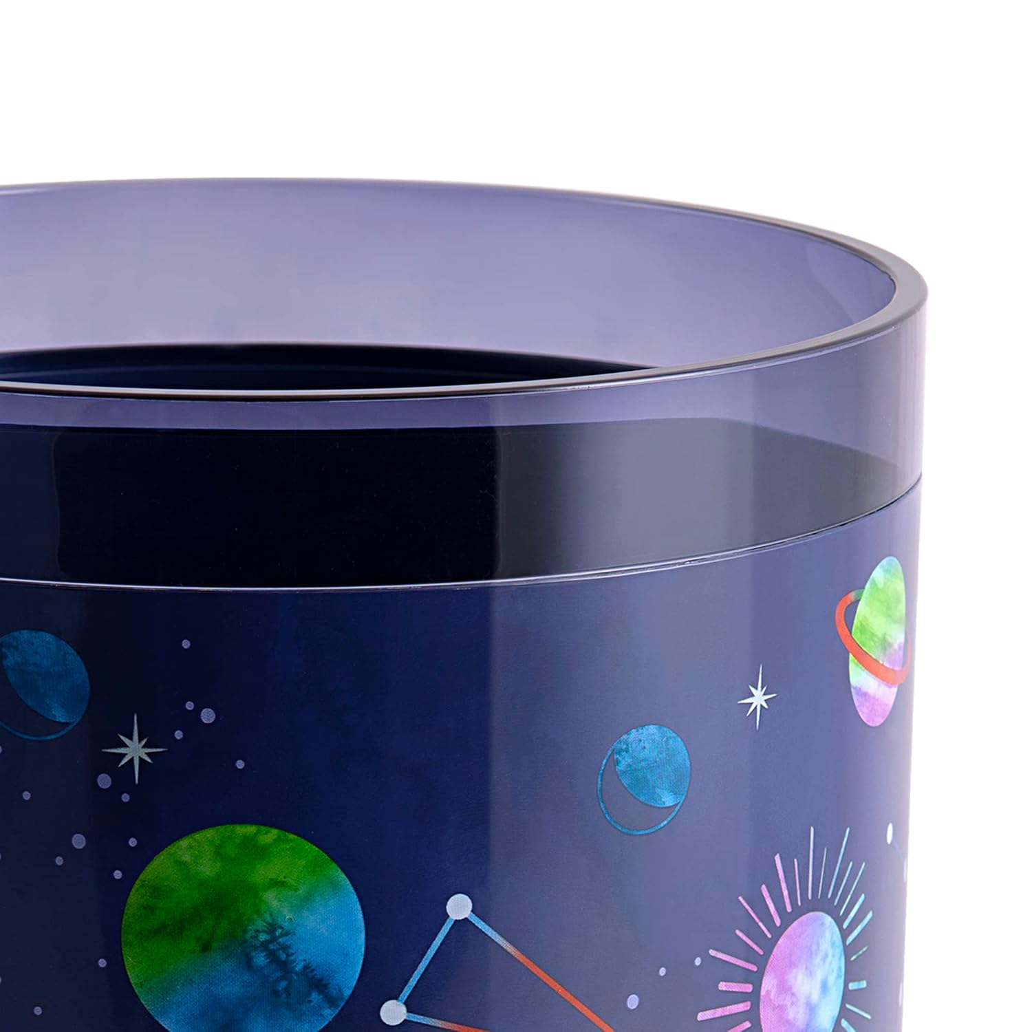 Allure Home Creation Starry Night Trash Can 161 Gallons