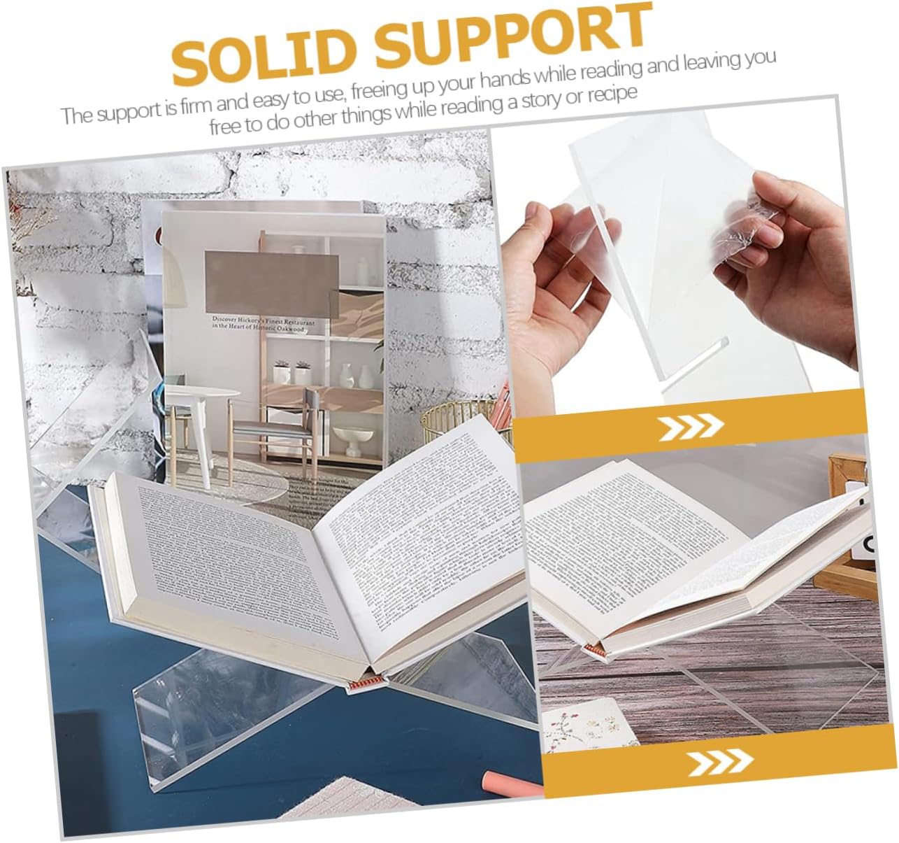 SHINEOFI Cookbook Stand for Reading and Display