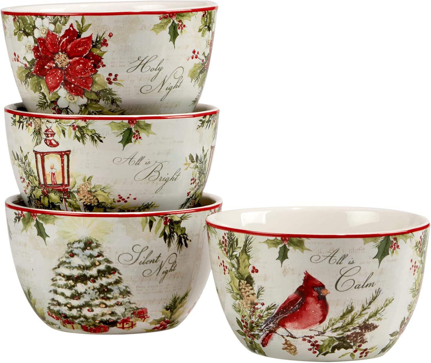 Certified International Silent Night Dinnerware Set 16 pc