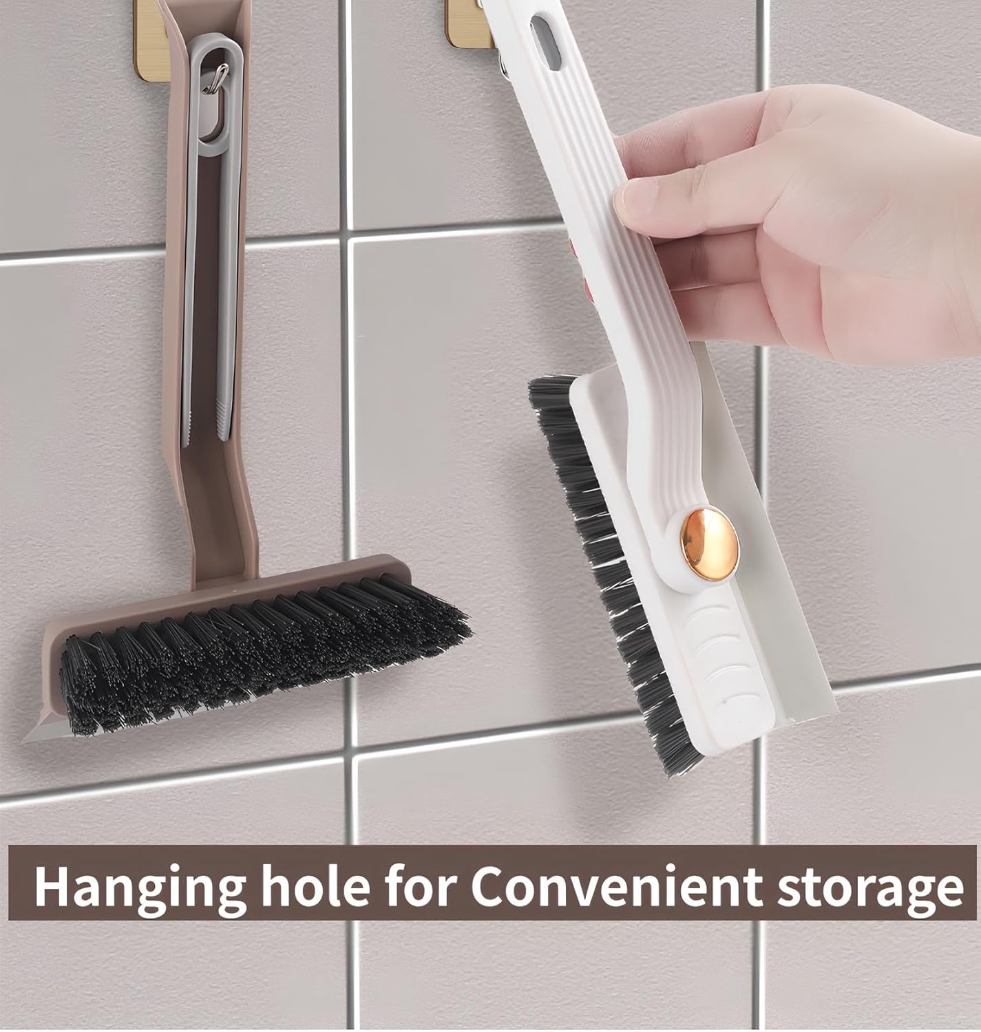 3Pcs Upgrade Multi-Function Rotating Crevice Cleaning Brush Set