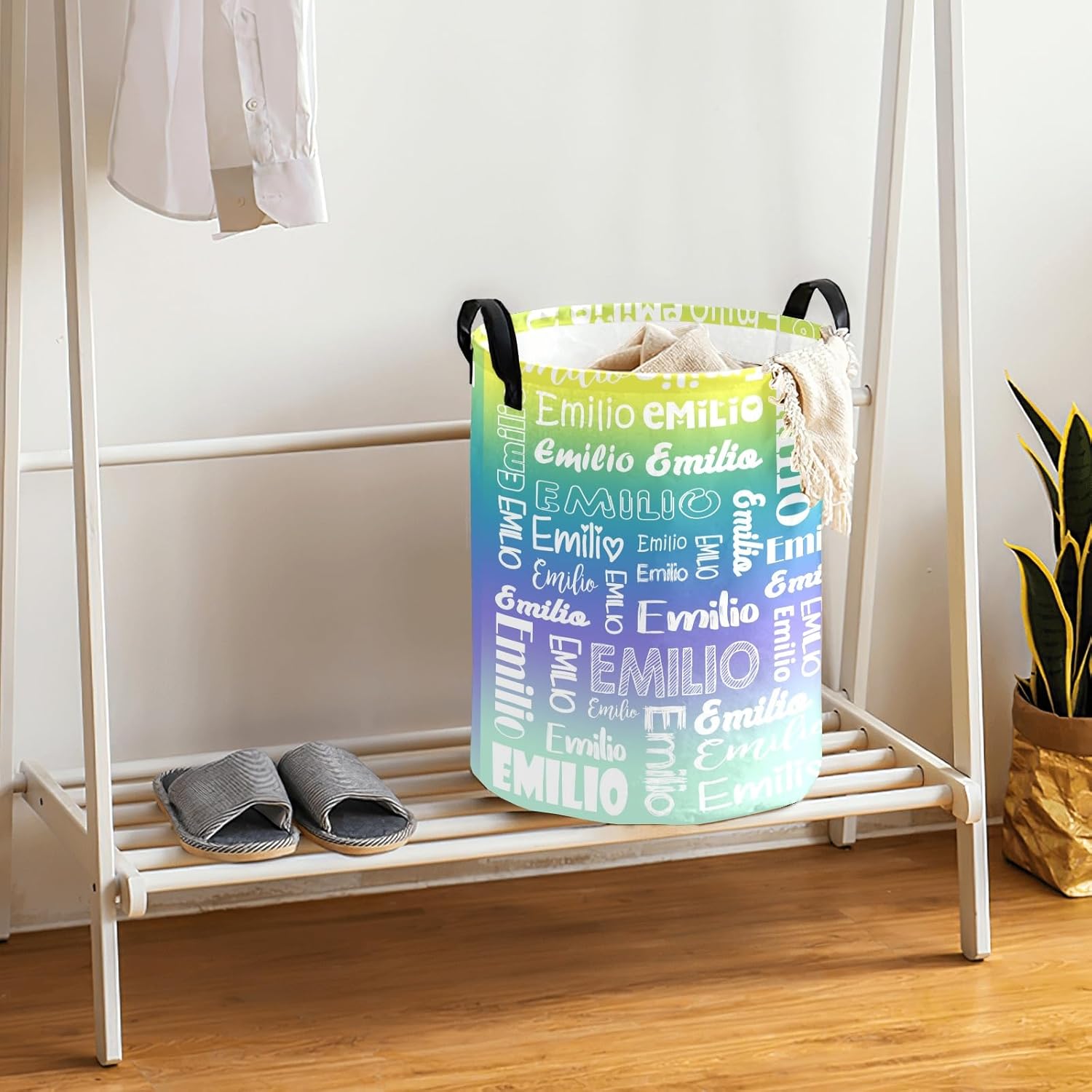 Dr TOUGH Personalized Laundry Hamper with Waterproof Oxford Cloth