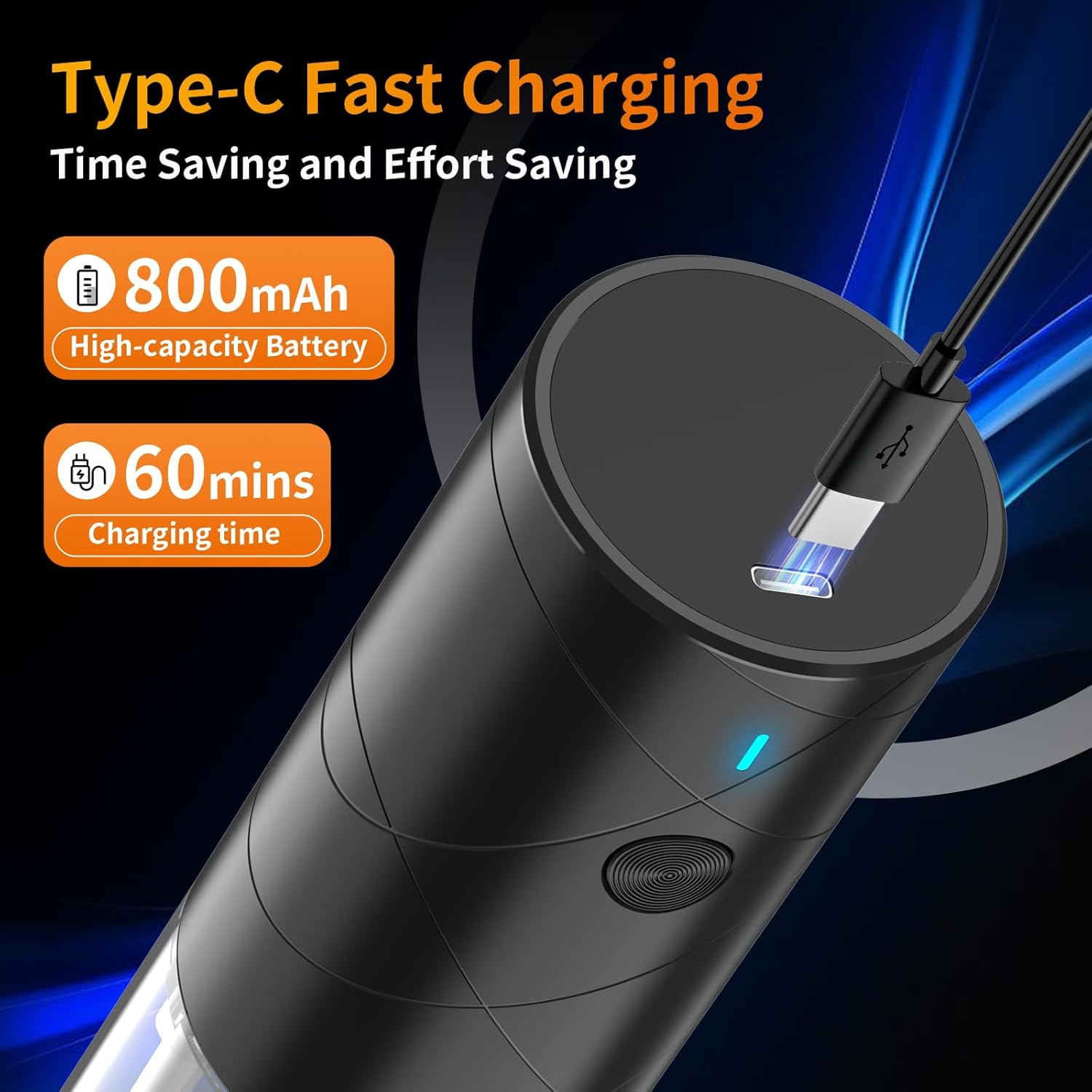 4Pack Electric Salt and Pepper Grinder Set with LED Light