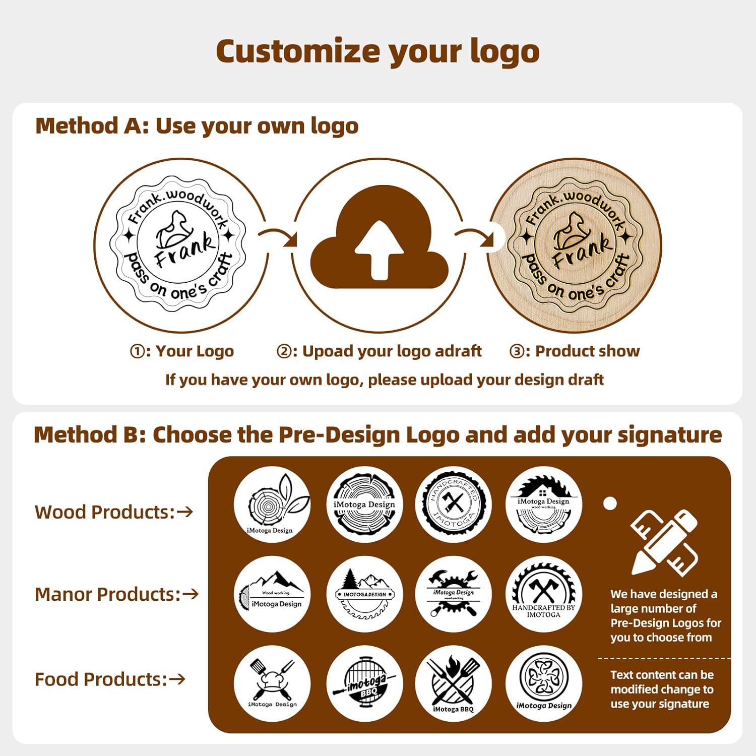 Custom Branding Iron for Cake and Food
