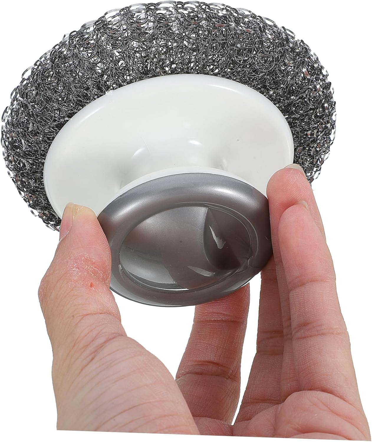 Sturdy Pot Pan Dish Scraper with Non-Slip Handle