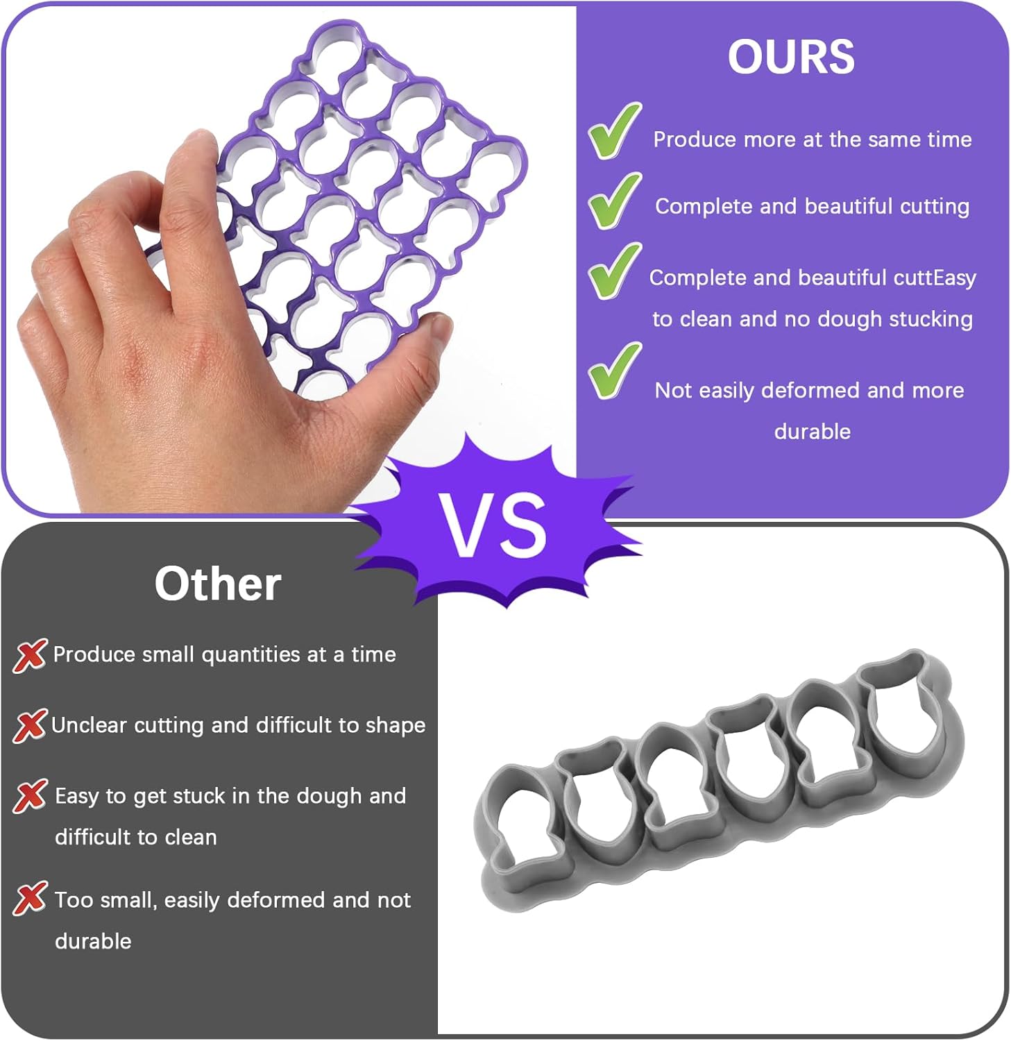 Qianyu Mini Goldfish Cookie Cutter Baking Tool