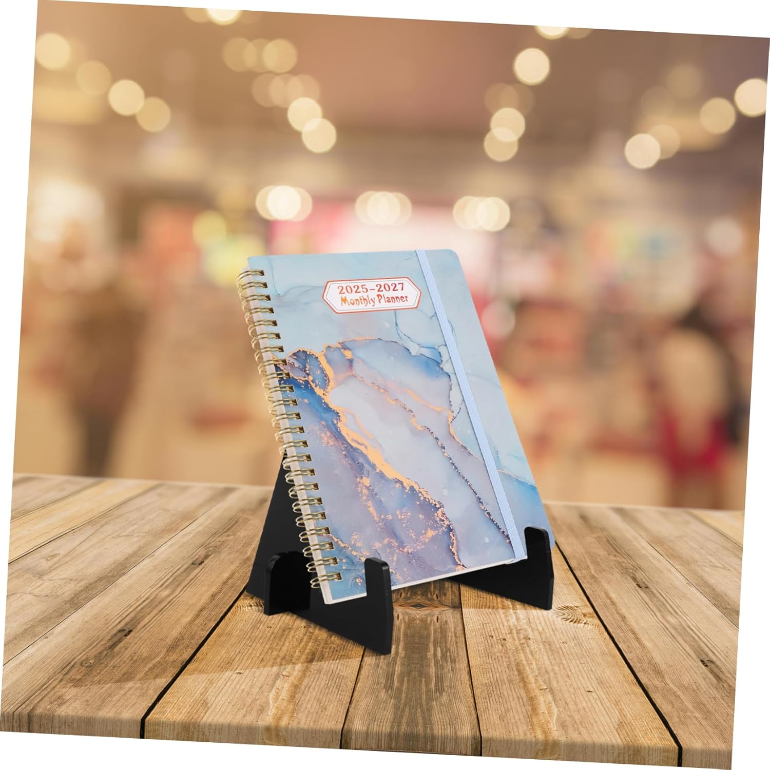 SEWACC Acrylic Foldable Cookbook Display Stand