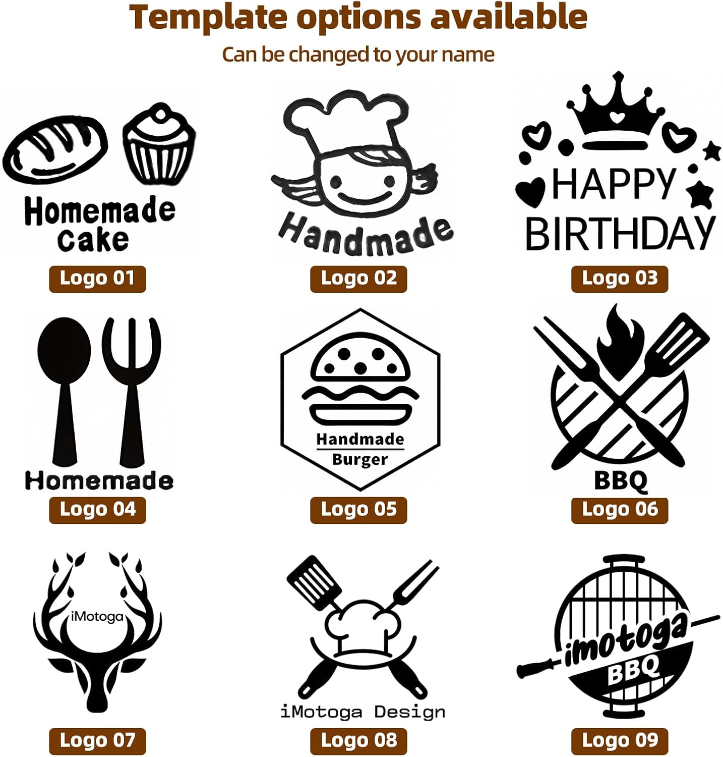 Custom Branding Iron for Cake and Food