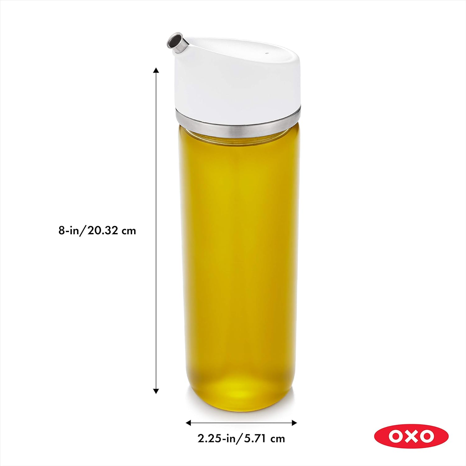 OXO Good Grips Precision Pour Glass Dispenser Set Squeeze Bottle