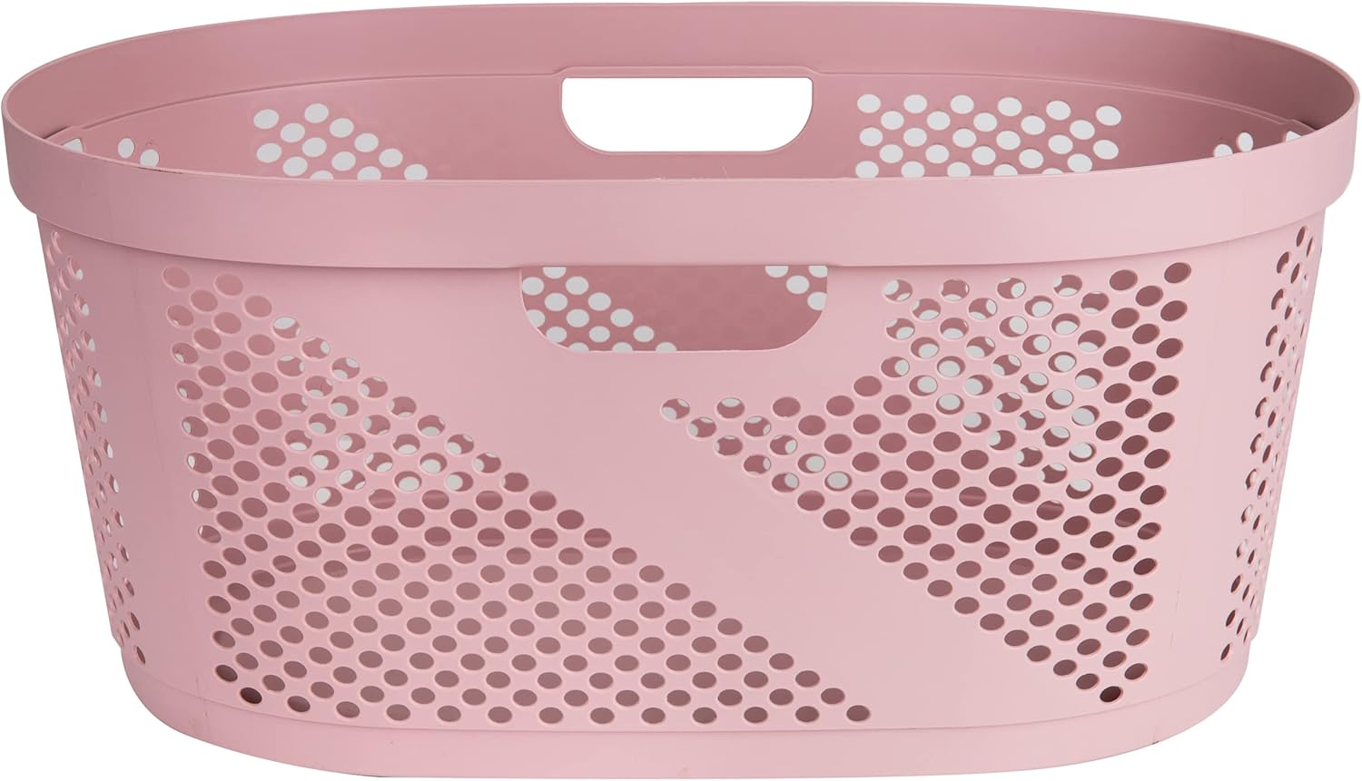 Mind Reader 40L Laundry Basket Set of 2 Pink