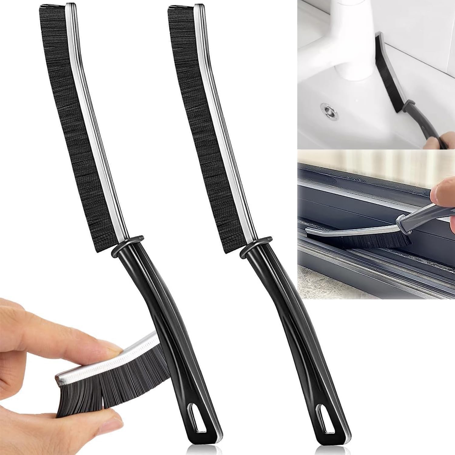 Jedrey 3Pack Crevice Cleaning Brush Tool