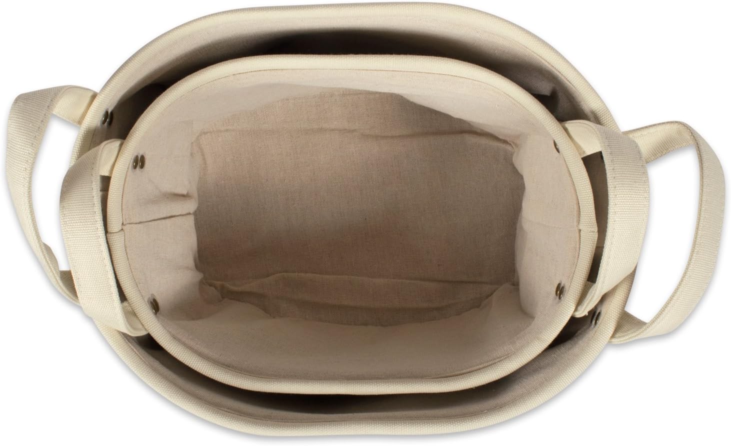 DII Canvas Laundry Basket Set of 2 Confetti Gold 1