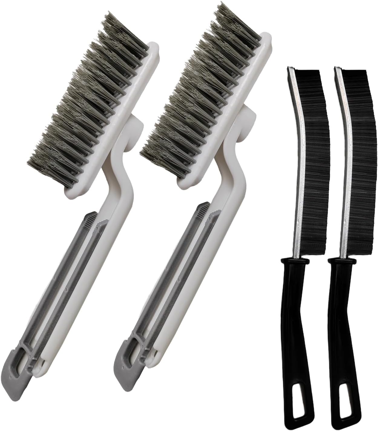 Chuagsetom Hard Bristle Crevice Cleaning Brush