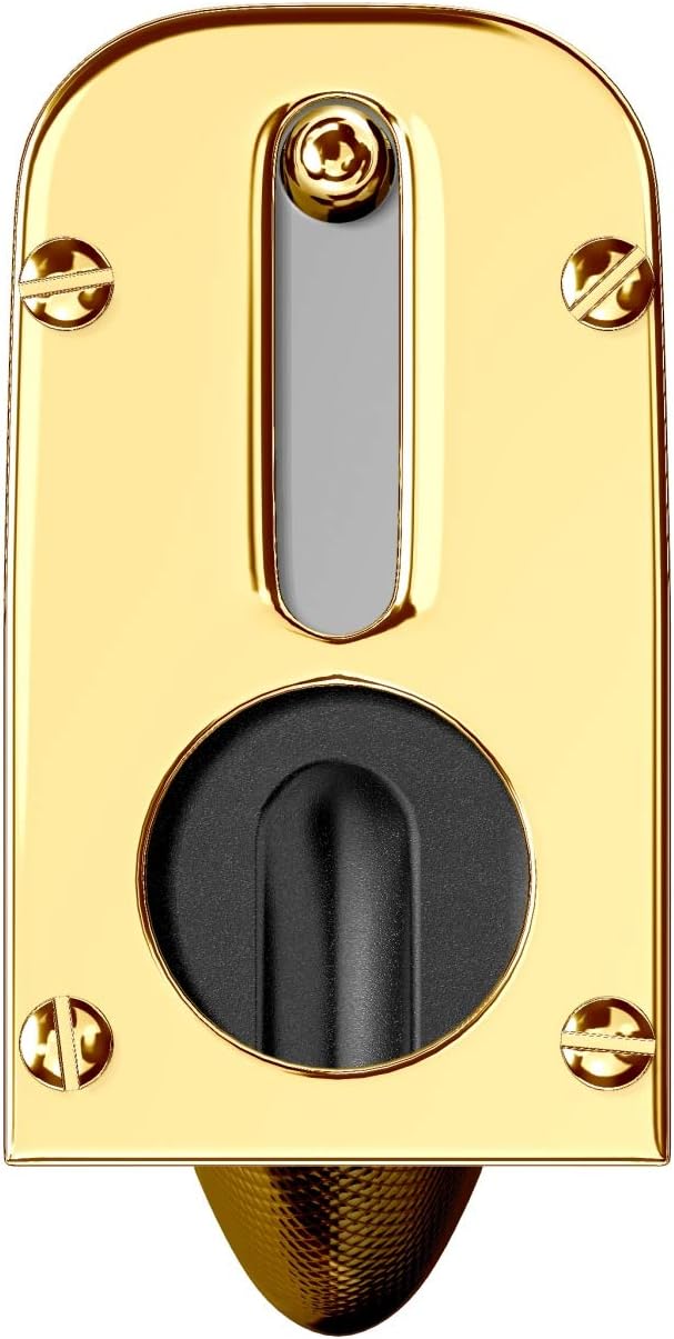 El Casco Black 23kt Gold Plated Cigar Cutter M-765LN