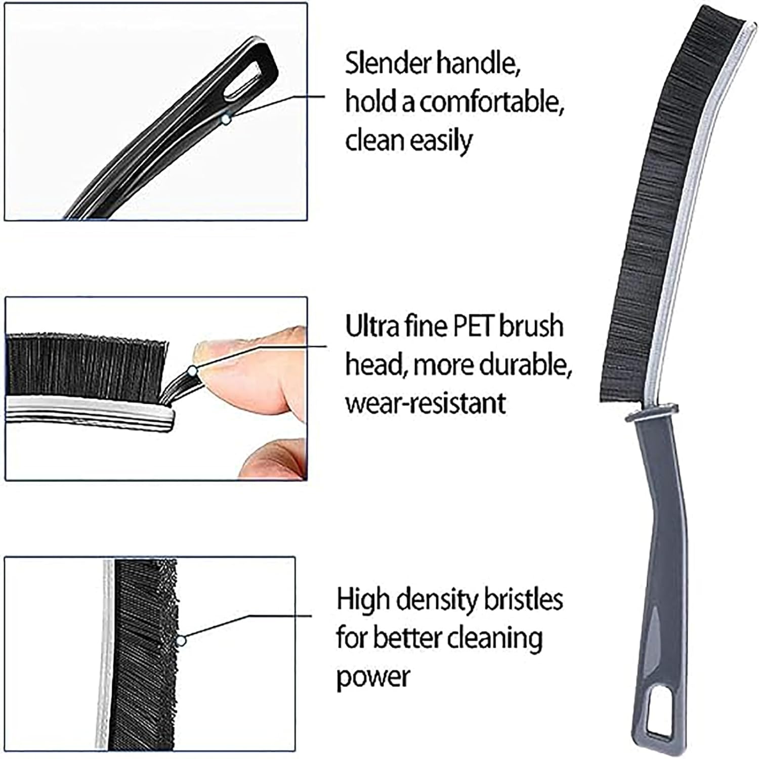 DISPRA Multi-Functional Cleaning Brush for Gaps and Slots