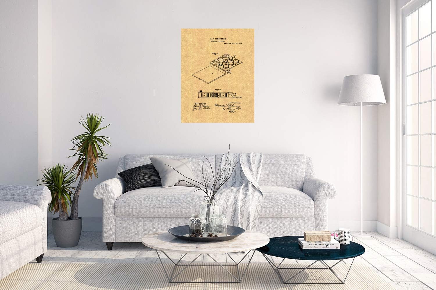 Biscuit Cutters Patent Print 5 x 7 M11042