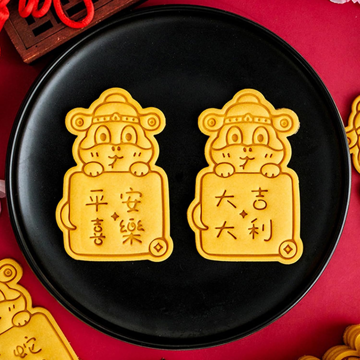 SHEGOTO Snake Year Cookie Cutter Baking Tool 1