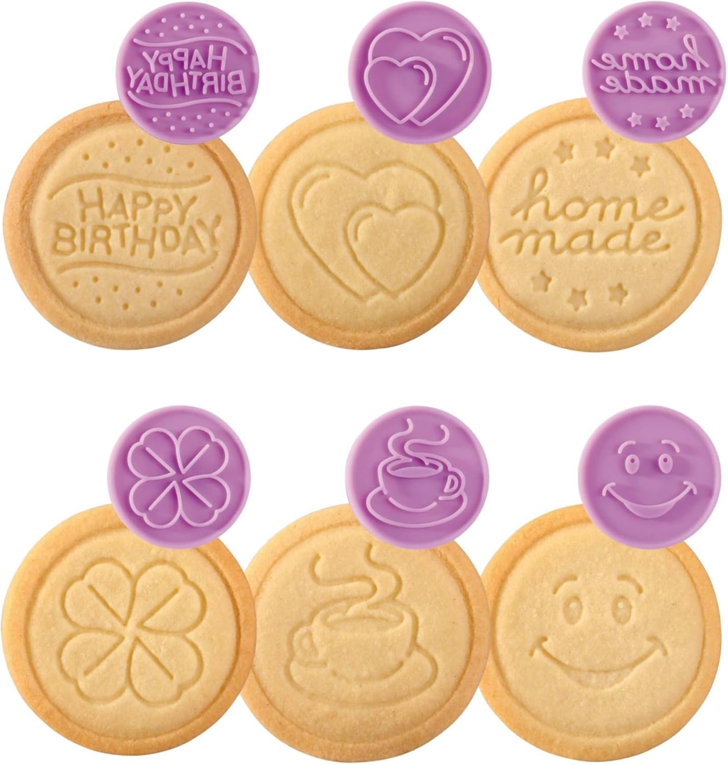 GRACE KEDY Hand Press Cookie Cutter Set