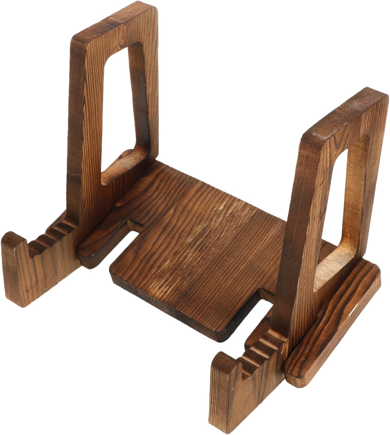 IMIKEYA 2pcs Wooden Recipe Stand Cookbook Holder Kitchen Decor
