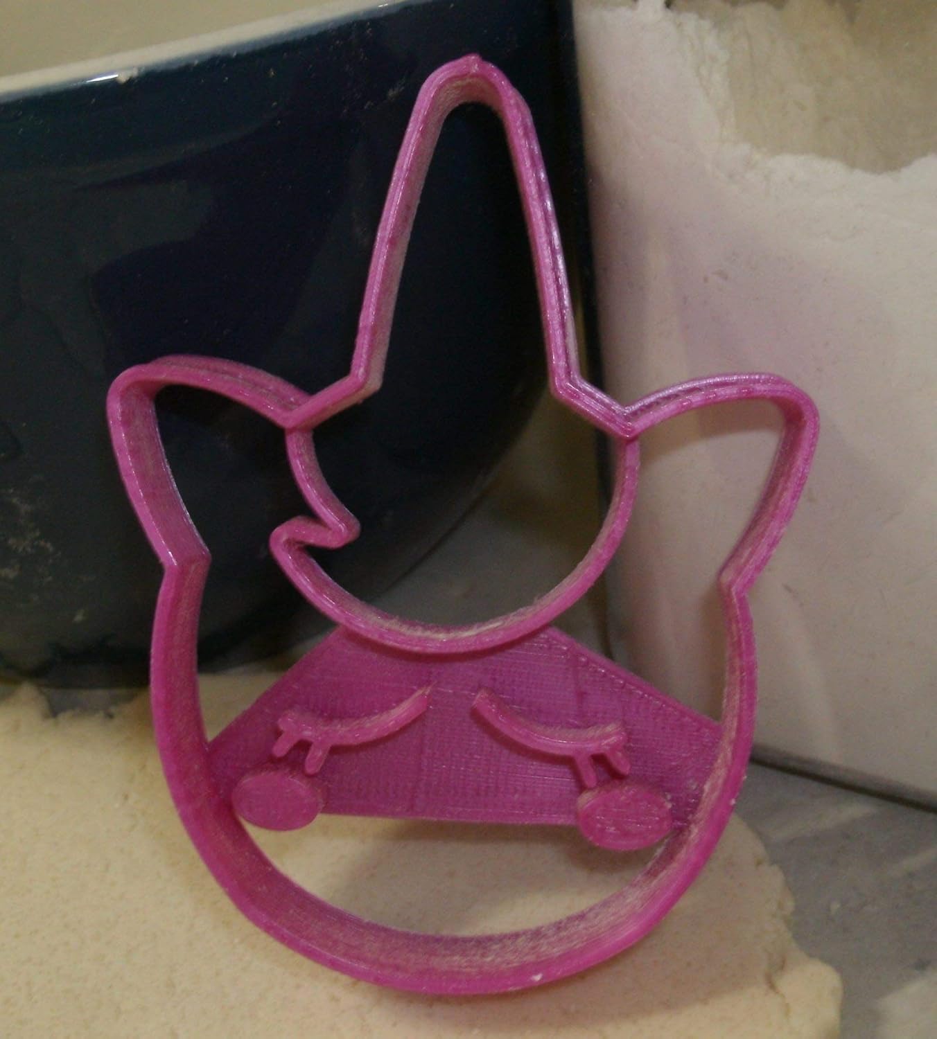 Unicorn Face Cookie Cutter - USA Made Food Safe