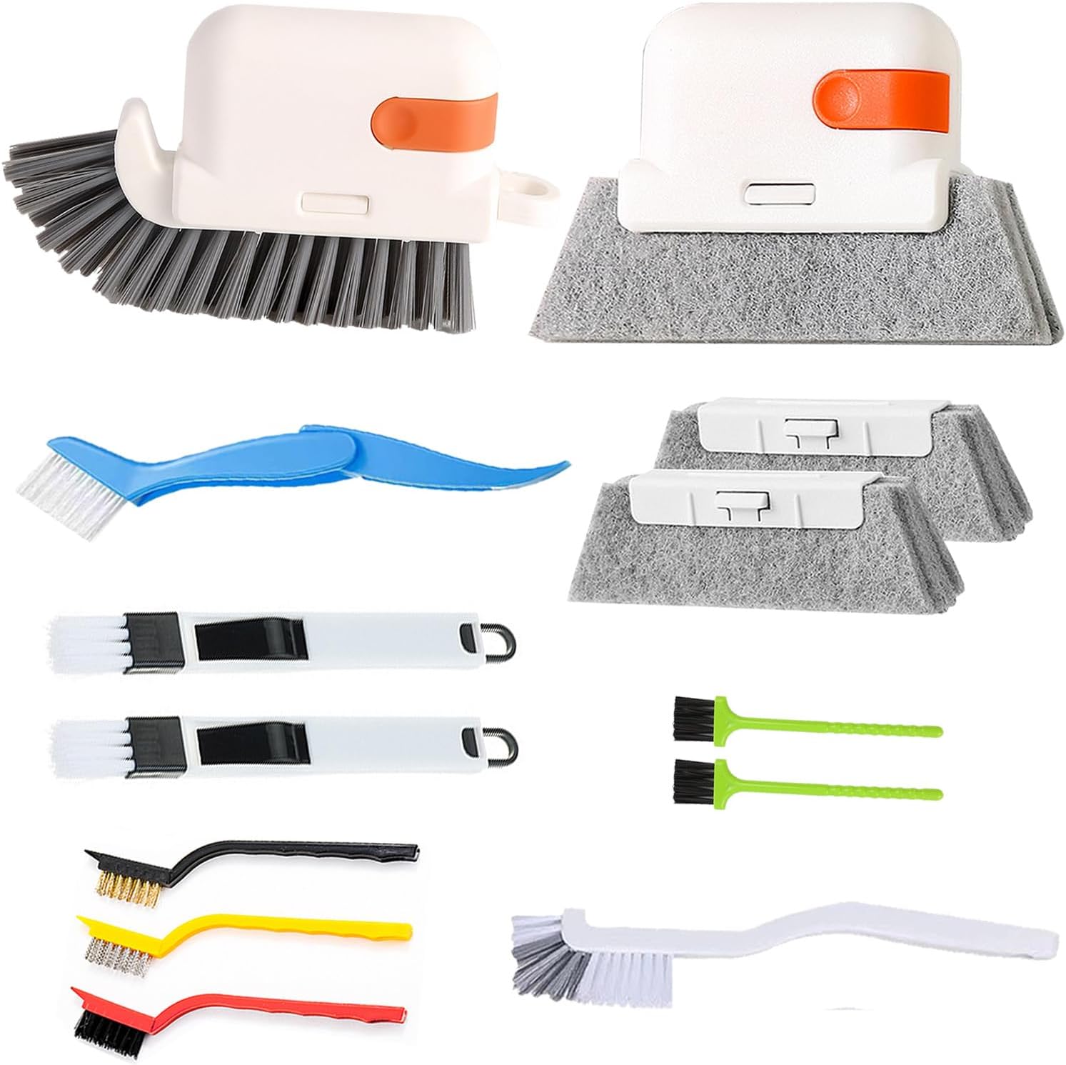 SCCUP 13PCS Window Groove Cleaning Brush Kit 1
