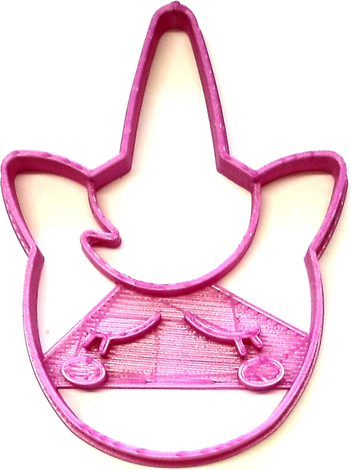 Unicorn Face Cookie Cutter - USA Made Food Safe