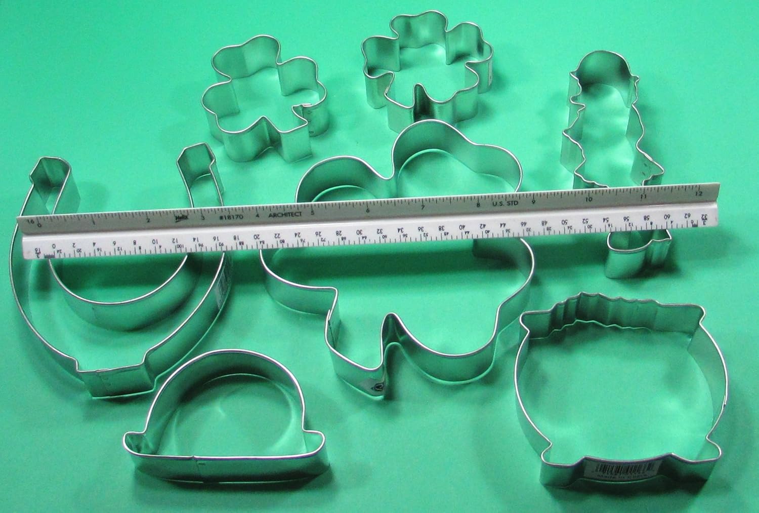 Readsome St Patricks Day 7pc Cookie Cutter Set