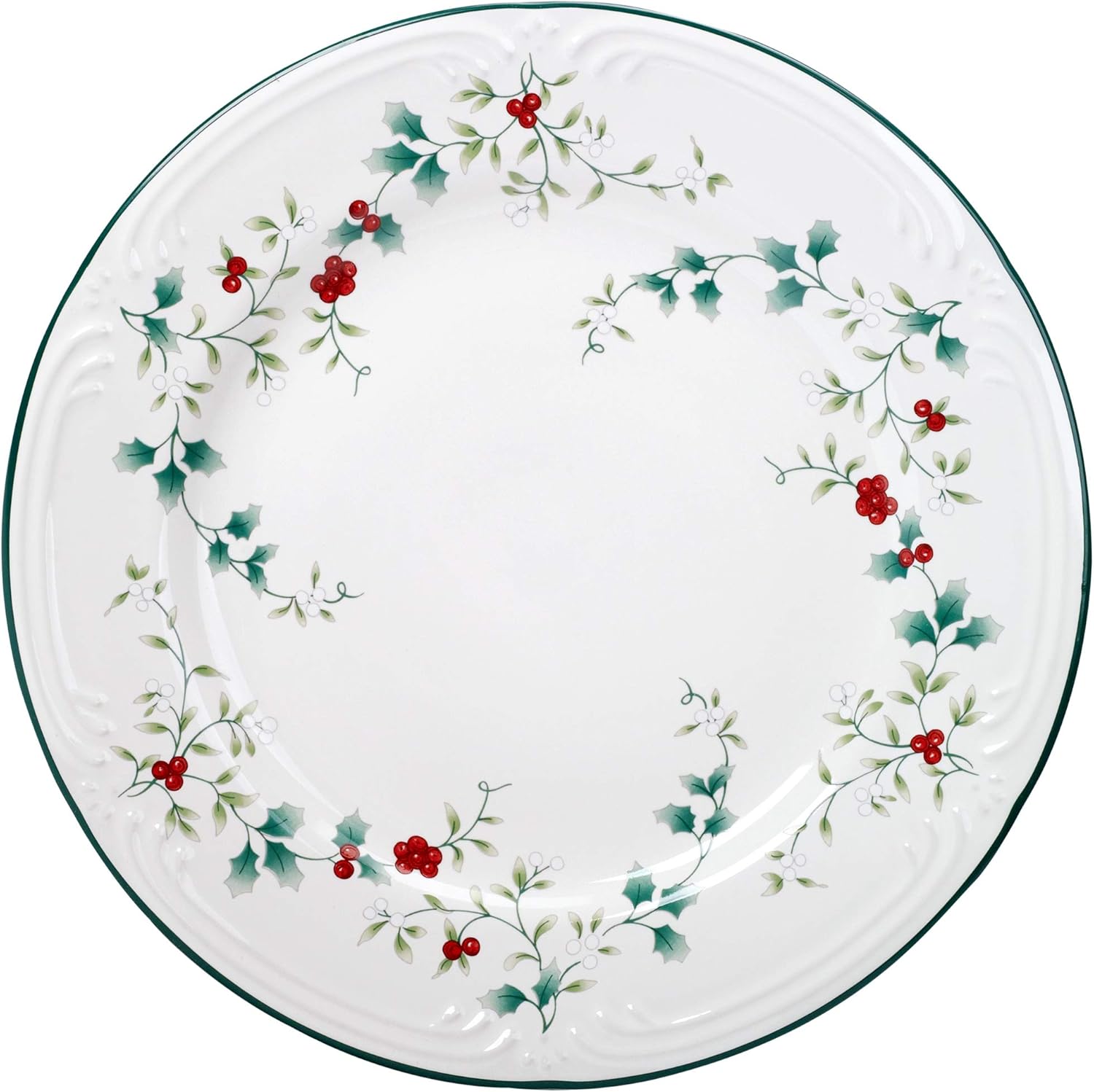 Pfaltzgraff Winterberry 16-Piece Dinnerware Set Service for 4 White