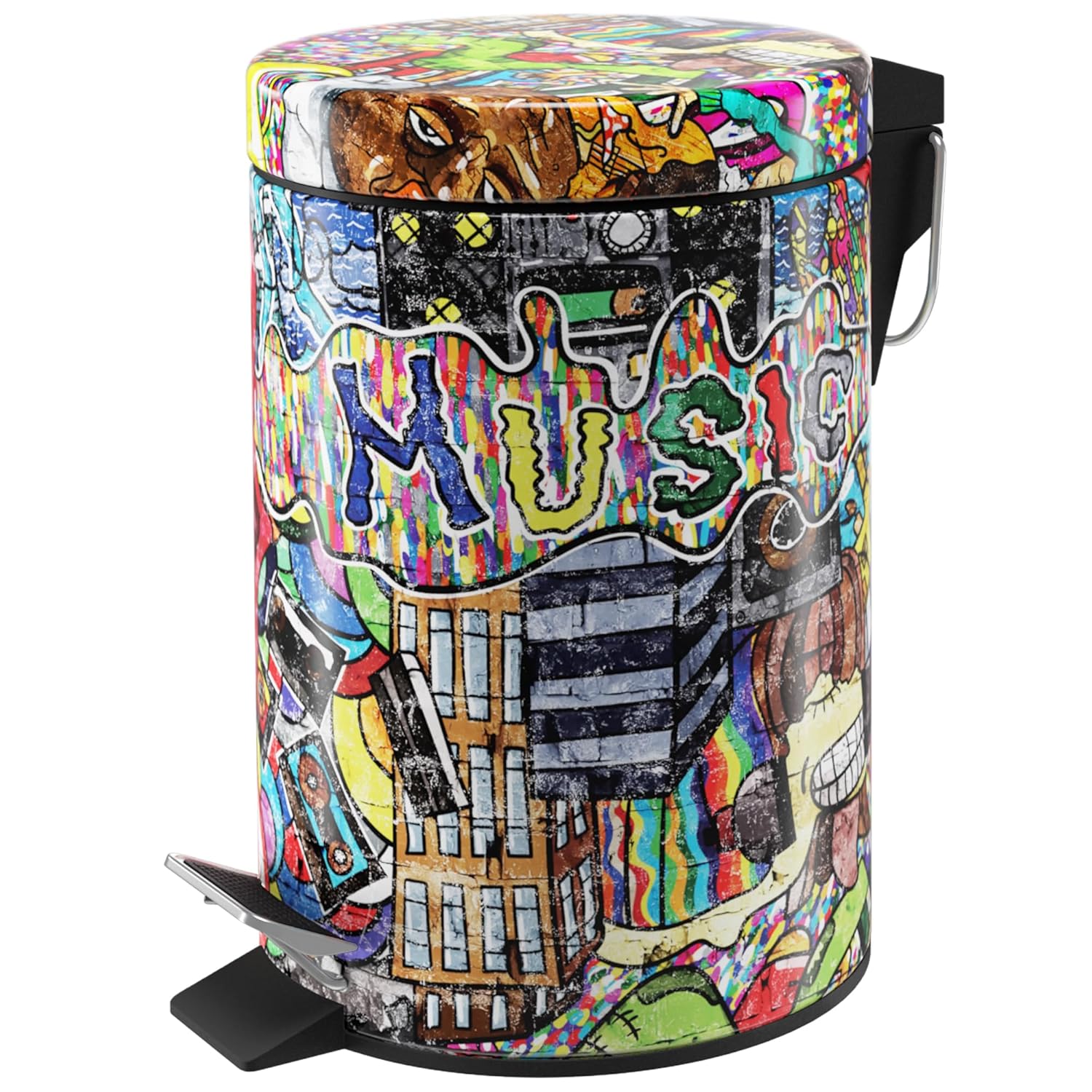 Sanilo 3L Trash Can with Soft Close Lid