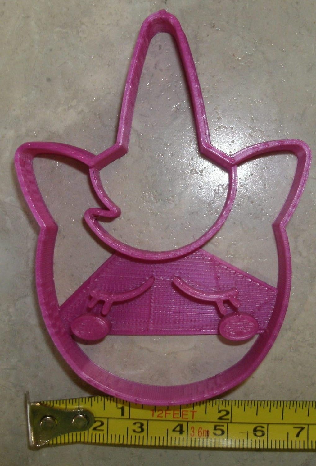 Unicorn Face Cookie Cutter - USA Made Food Safe