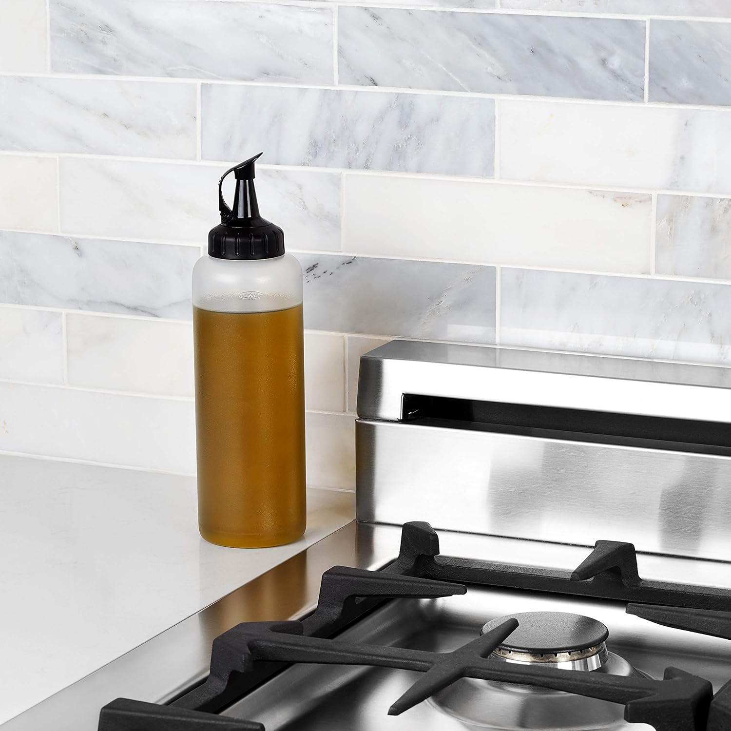 OXO Good Grips Precision Pour Glass Dispenser Set Squeeze Bottle