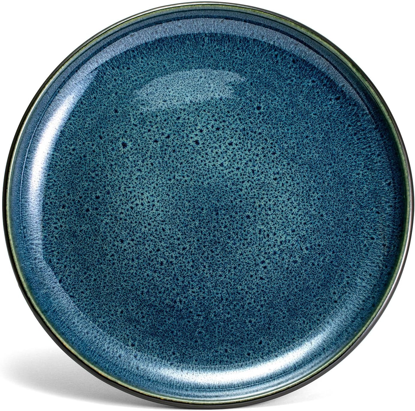 Sango Resona 16-Piece Blue Stoneware Dinnerware Set