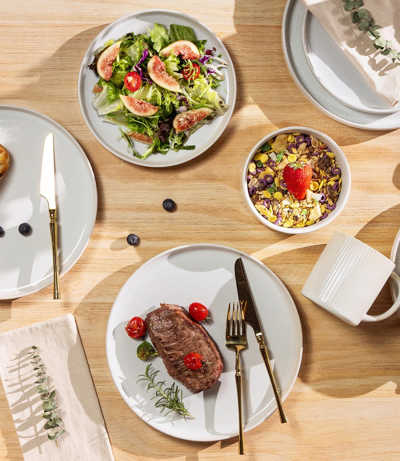 TheTerra Ceramic Dinnerware Set for 6