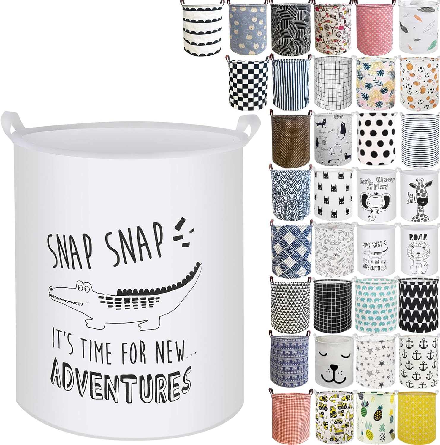 RoyBoder Waterproof Laundry Basket with Handle 1