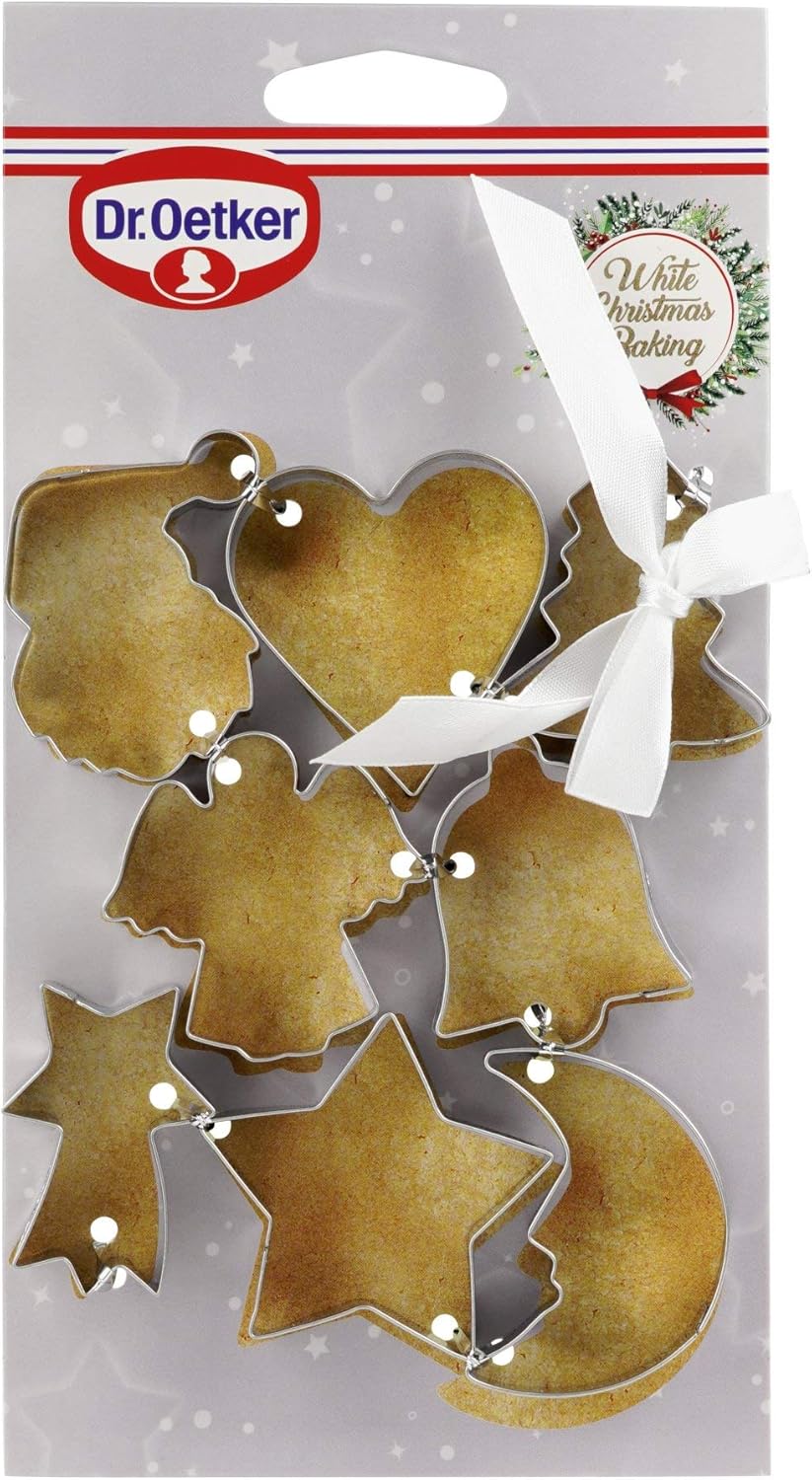 Dr Oetker 8-Piece Christmas Cookie Cutters