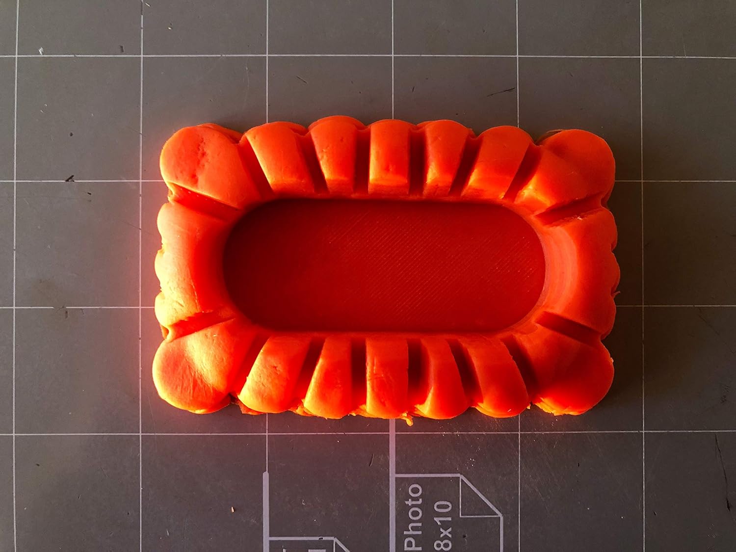 Arbi Design Thumbprint Rectangle Cookie Cutter 25 Inch 1