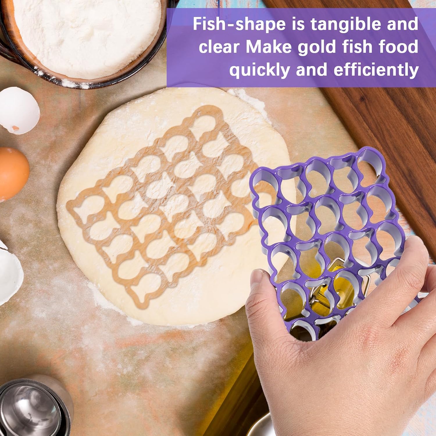 Qianyu Mini Goldfish Cookie Cutter Baking Tool