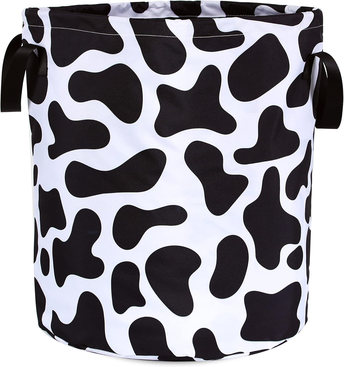 NUTAINLA Cow Print Foldable Laundry Basket