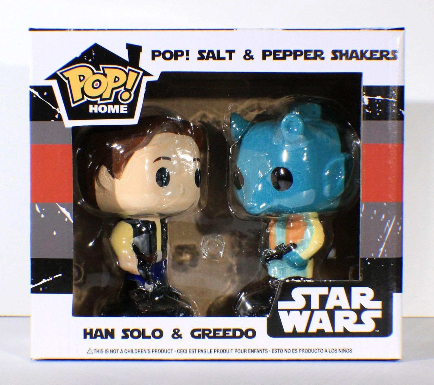 Funko Home Smugglers Bounty Han Solo Greedo Salt Pepper Shakers