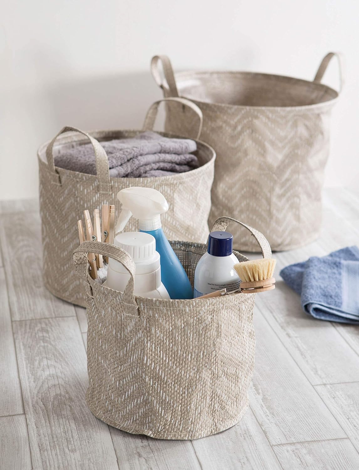 DII Collapsible Laundry Baskets 2 Pack
