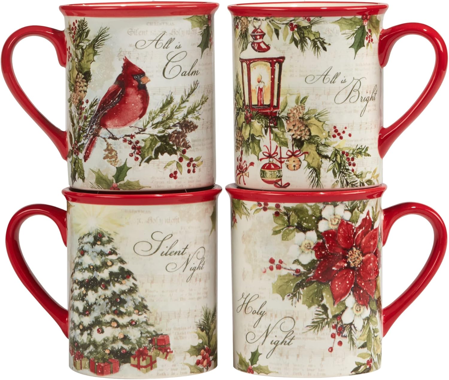 Certified International Silent Night Dinnerware Set 16 pc